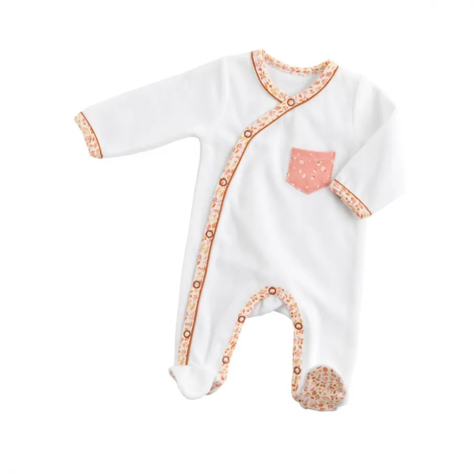 Pyjama bébé blanc 3 mois esmée