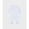 Pyjama bébé de naissance en velours fluffy
