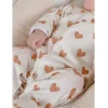 Pyjama bébé en jersey coton pointelle - 6m