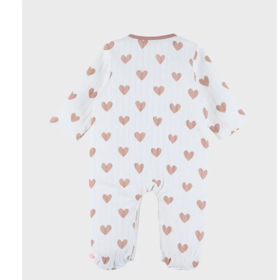 Pyjama bébé en jersey coton pointelle - 6m