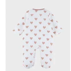 Pyjama bébé en jersey coton pointelle - 1m