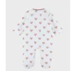 Pyjama bébé en jersey coton pointelle - 12m