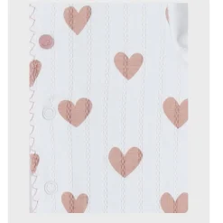 Pyjama bébé en jersey coton pointelle - 12m