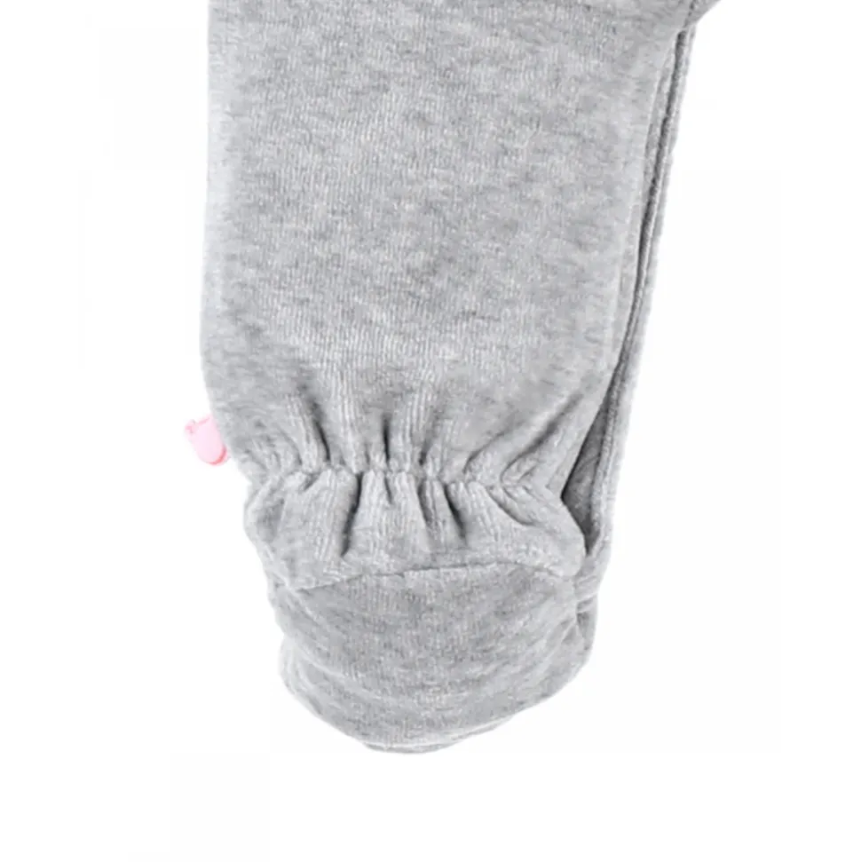 Pyjama bébé en velours babou & kendi 1 mois