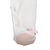 Pyjama bébé velours blanc 3 mois lilibelle