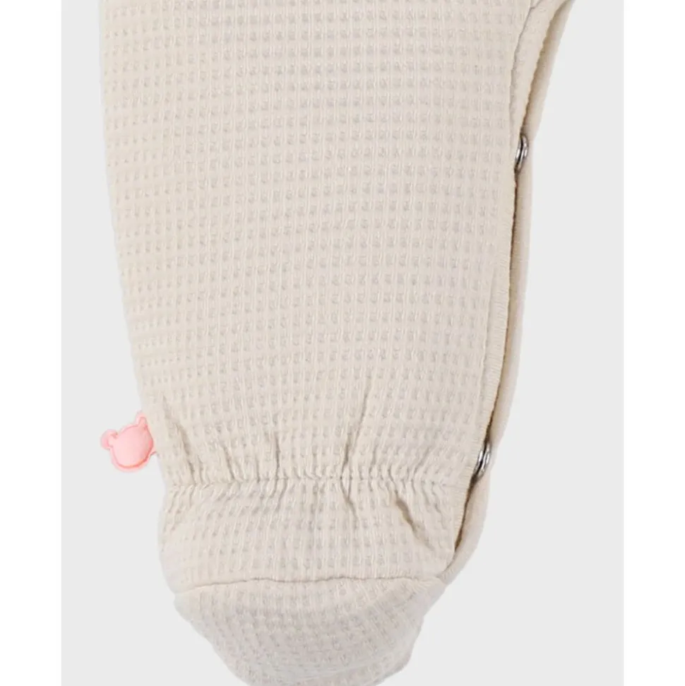 Pyjama dors-bien en coton beige 1m