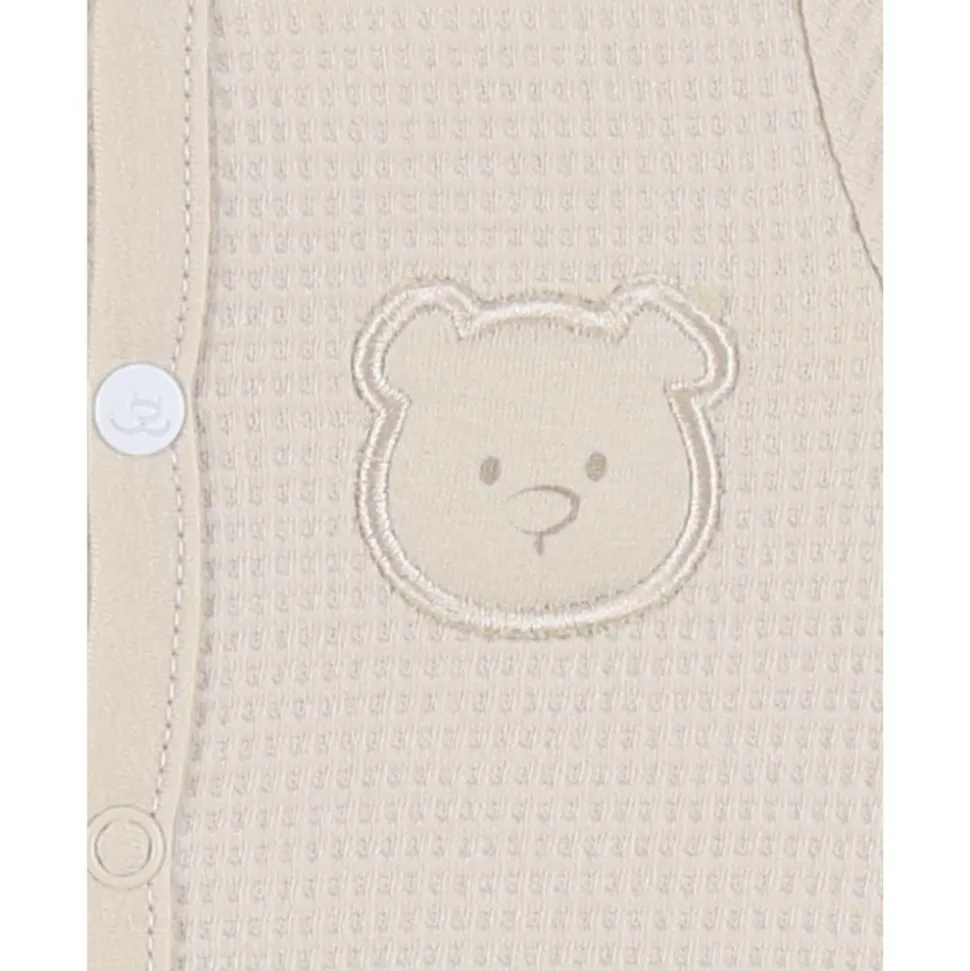 Pyjama dors-bien en coton beige 1m