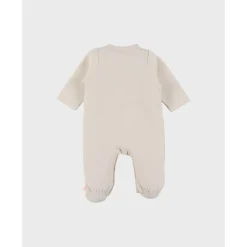 Pyjama dors-bien en coton beige 00m