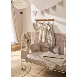 Pyjama hiver en maille bouclette liberty - afternoon tea - 3 mois