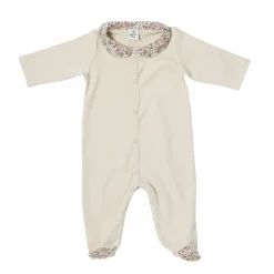 Pyjama hiver en maille bouclette liberty - afternoon tea - 1 mois