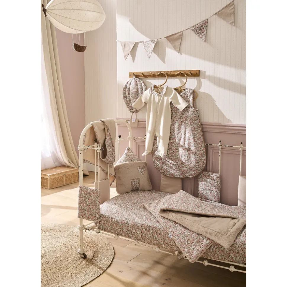 Pyjama hiver en maille bouclette liberty - afternoon tea - 1 mois