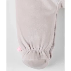 Pyjama velours beige bali 3 mois - bali, moka & snow