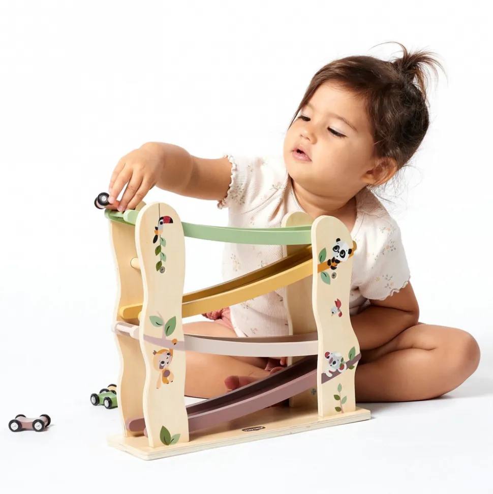 Rampe de course en bois - collection boho chic