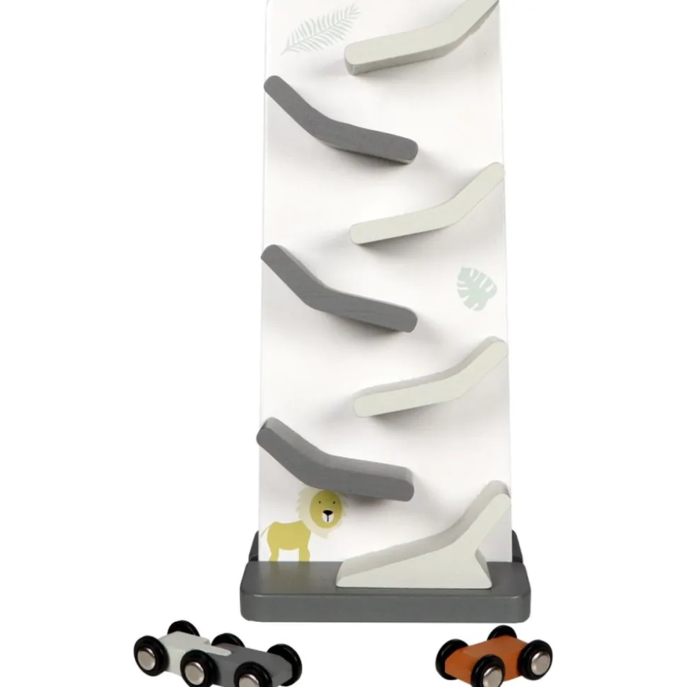 Rampe de course zigzag en bois 18 mois et +