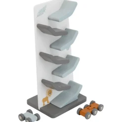 Rampe de course zigzag en bois 18 mois et +
