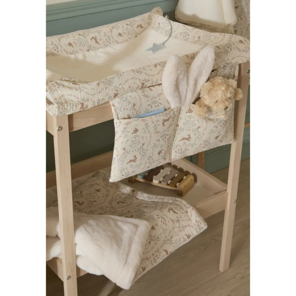 Range-pyjama et doudous - jardin enchanté