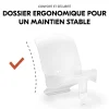 Réducteur bébé pour chaise haute arketa baby seat blanc