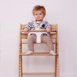 Réducteur bébé pour chaise haute arketa baby seat blanc