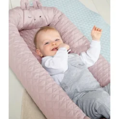Réducteur de lit bébé lapin lily rose