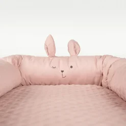 Réducteur de lit bébé lapin lily rose