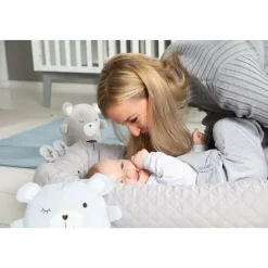 Réducteur de lit bébé ours sammy gris