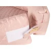 Réducteur de lit bébé rose