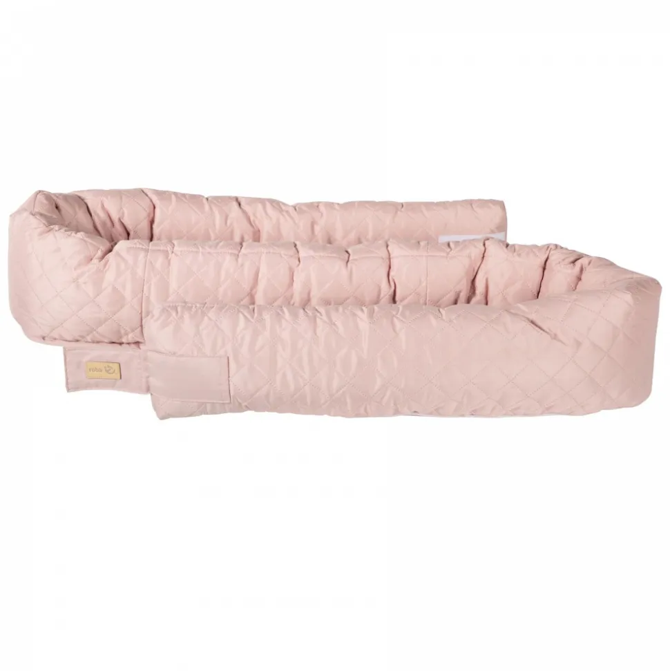 Réducteur de lit bébé rose