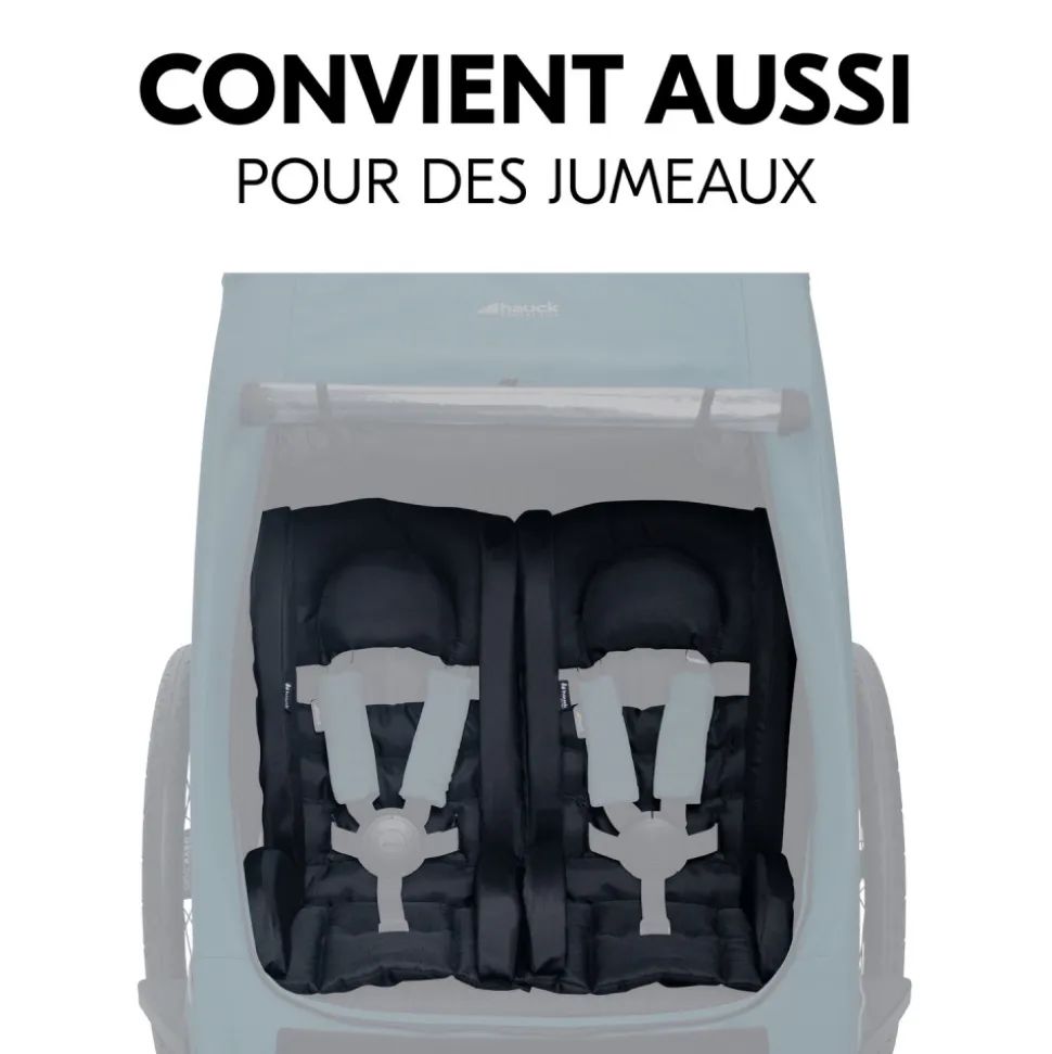 Réducteur de siège pour remorque de vélo
