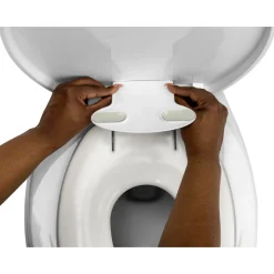 Réducteur de toilette semi-permanent flip & sit