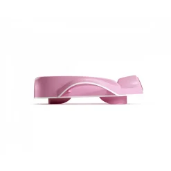 Réducteur de toilette sofa avec protection anti-éclaboussure rose