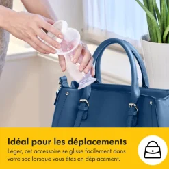 Recueil lait en silicone