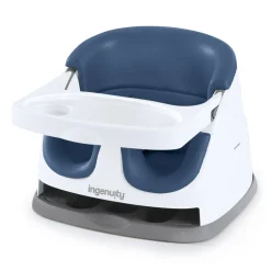 Rehausseur de chaise bébé 2 en 1 bleu