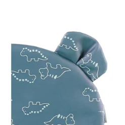 Rehausseur de chaise bleu motifs dinosaures
