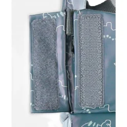 Rehausseur de chaise bleu motifs dinosaures