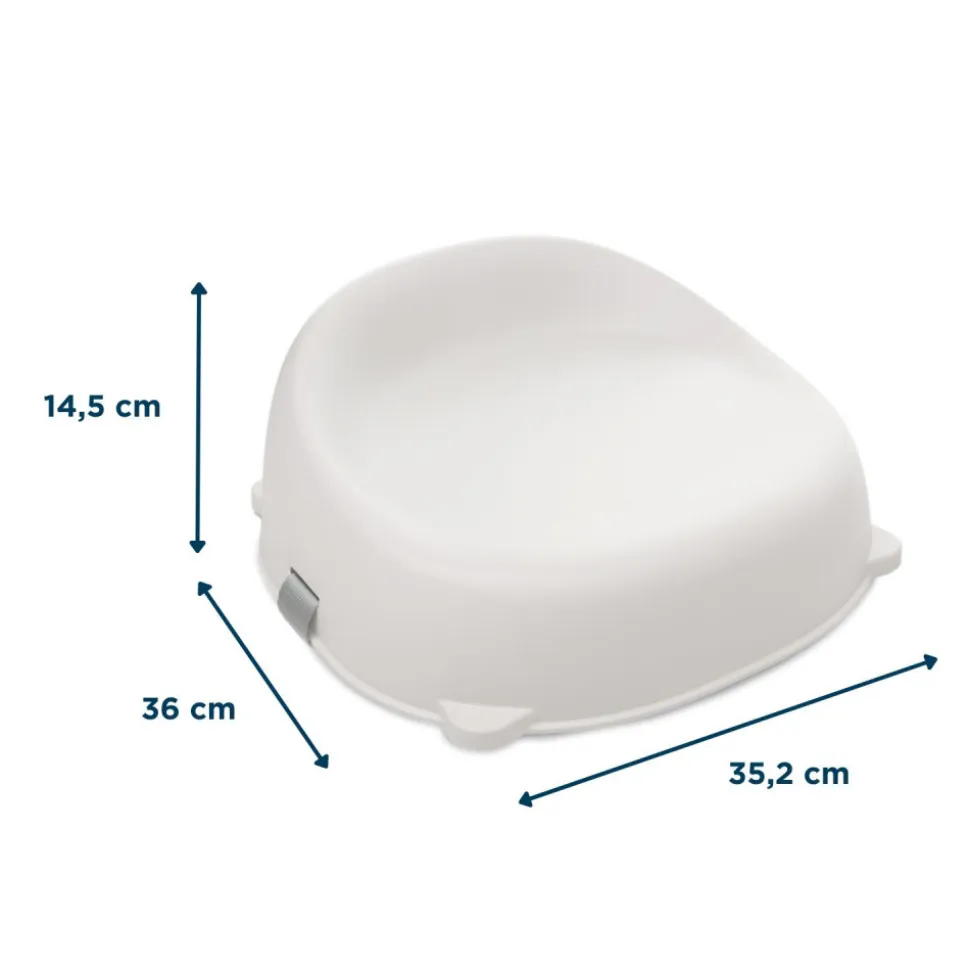 Rehausseur de chaise easy blanc crème