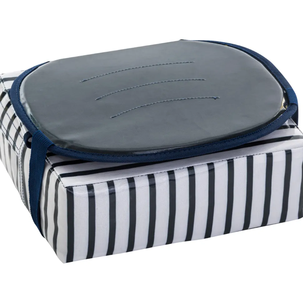 Rehausseur de chaise easy up blue stripes