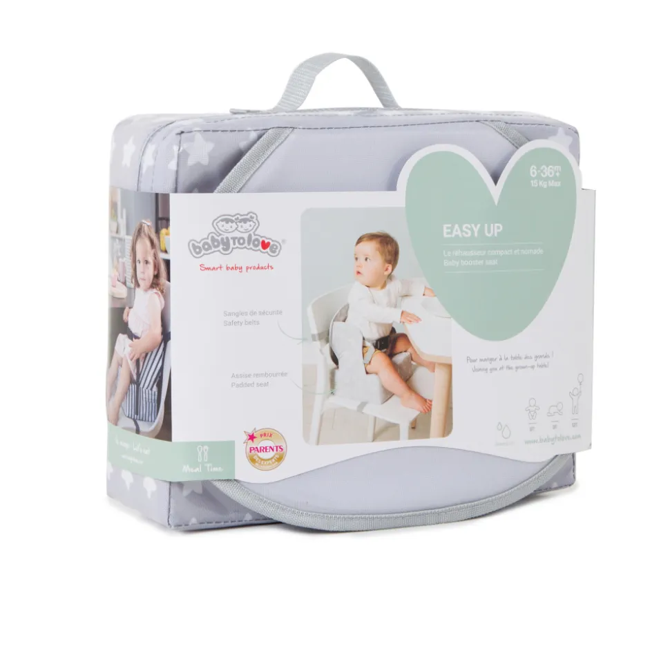 Rehausseur de chaise easy up white stars