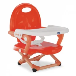 Rehausseur de chaise pocket snack poppy red