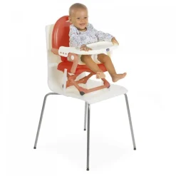Rehausseur de chaise pocket snack poppy red