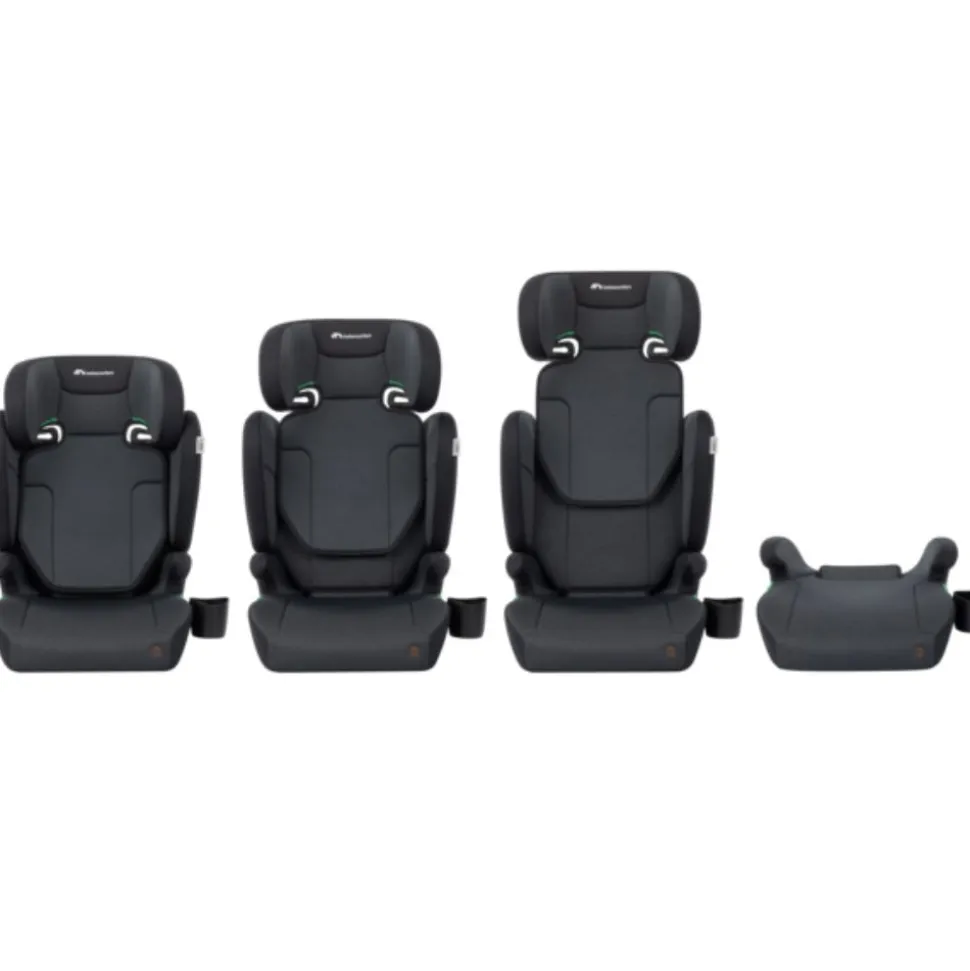 Rehausseur evo 2-in-1 i-safe tinted black