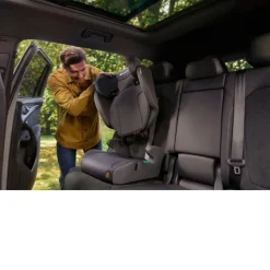 Rehausseur evo 2-in-1 i-safe tinted black