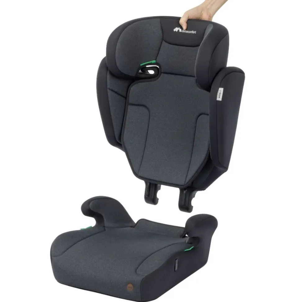 Rehausseur evo 2-in-1 i-safe tinted black