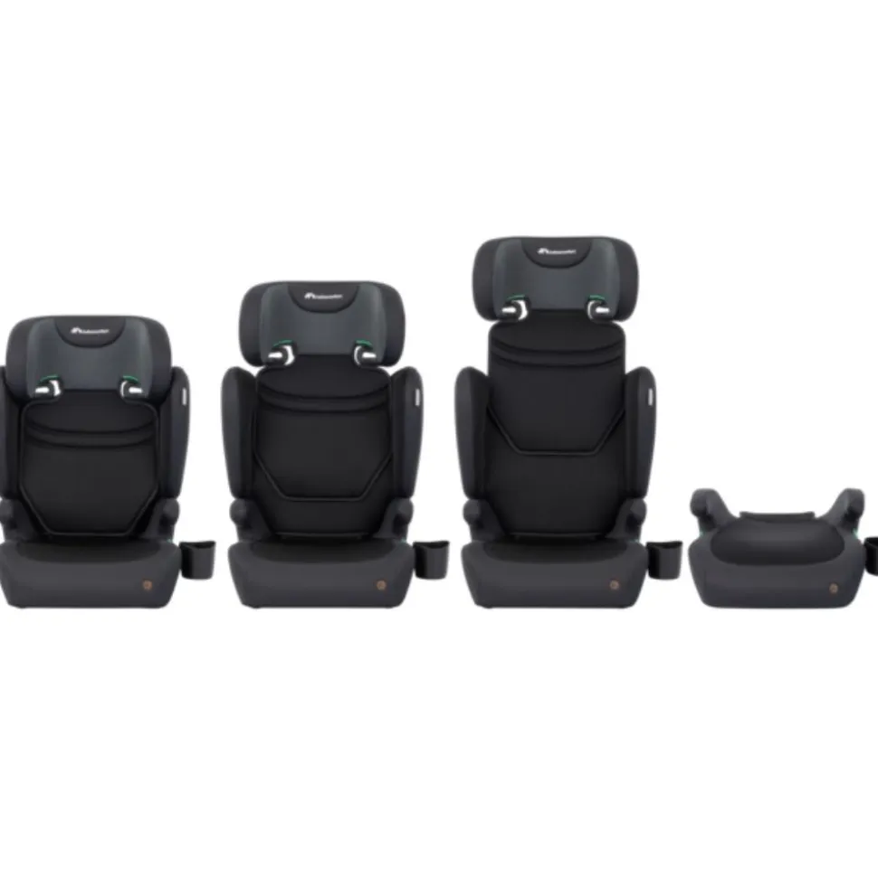 Rehausseur evo 2-in-1 i-size tinted black