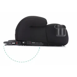 Rehausseur voiture isofix i-size noir