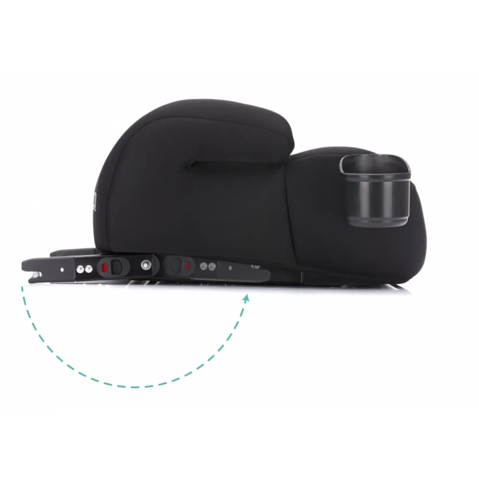 Rehausseur voiture isofix i-size noir