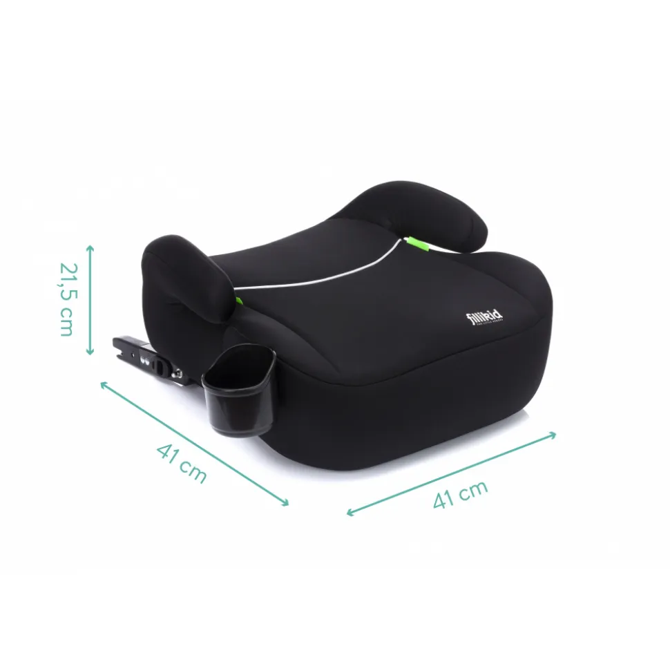 Rehausseur voiture isofix i-size noir
