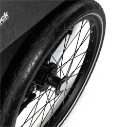 Remorque de vélo dryk duo melange grey