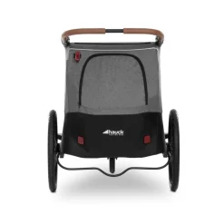 Remorque de vélo dryk duo melange grey