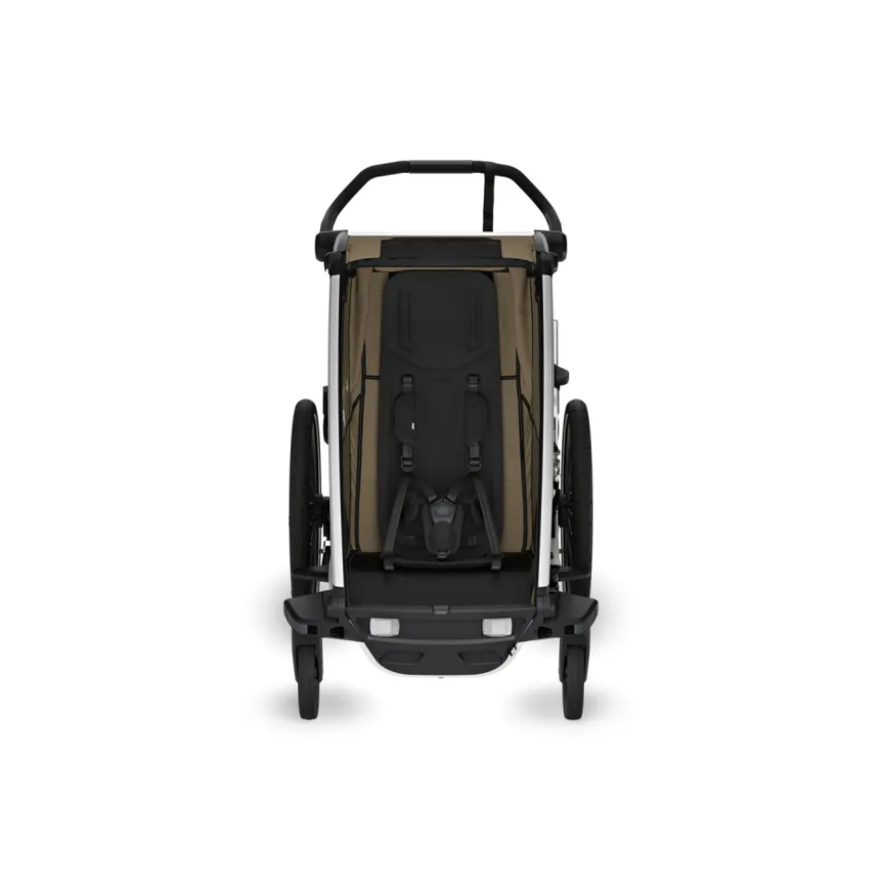 Remorque pour vélo chariot cross 1 faded khaki