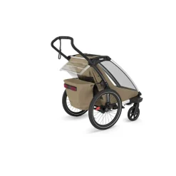 Remorque pour vélo chariot cross 1 faded khaki